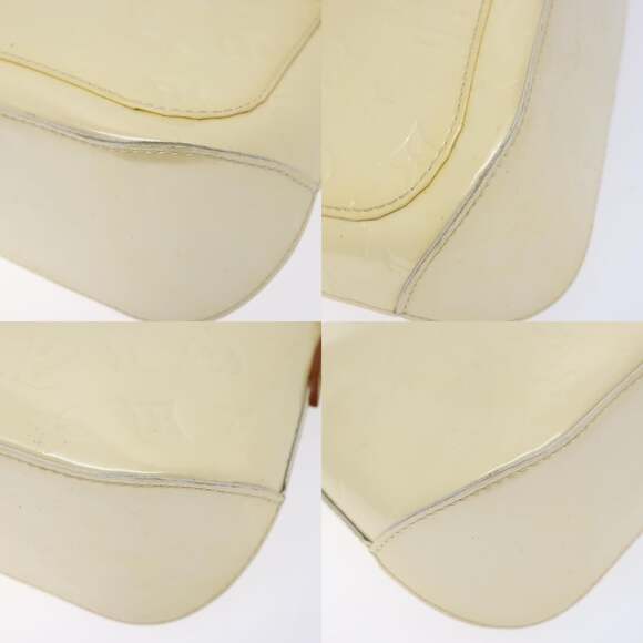 LOUIS VUITTON Monogram Vernis Minna Street Shoulder Bag Perle M91509 - Picture 10 of 13